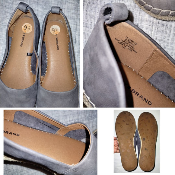 Women's Lucky Brand Gray Loretto Espadrilles Flat/Loafer (Size 9.5) - Picture 4 of 4